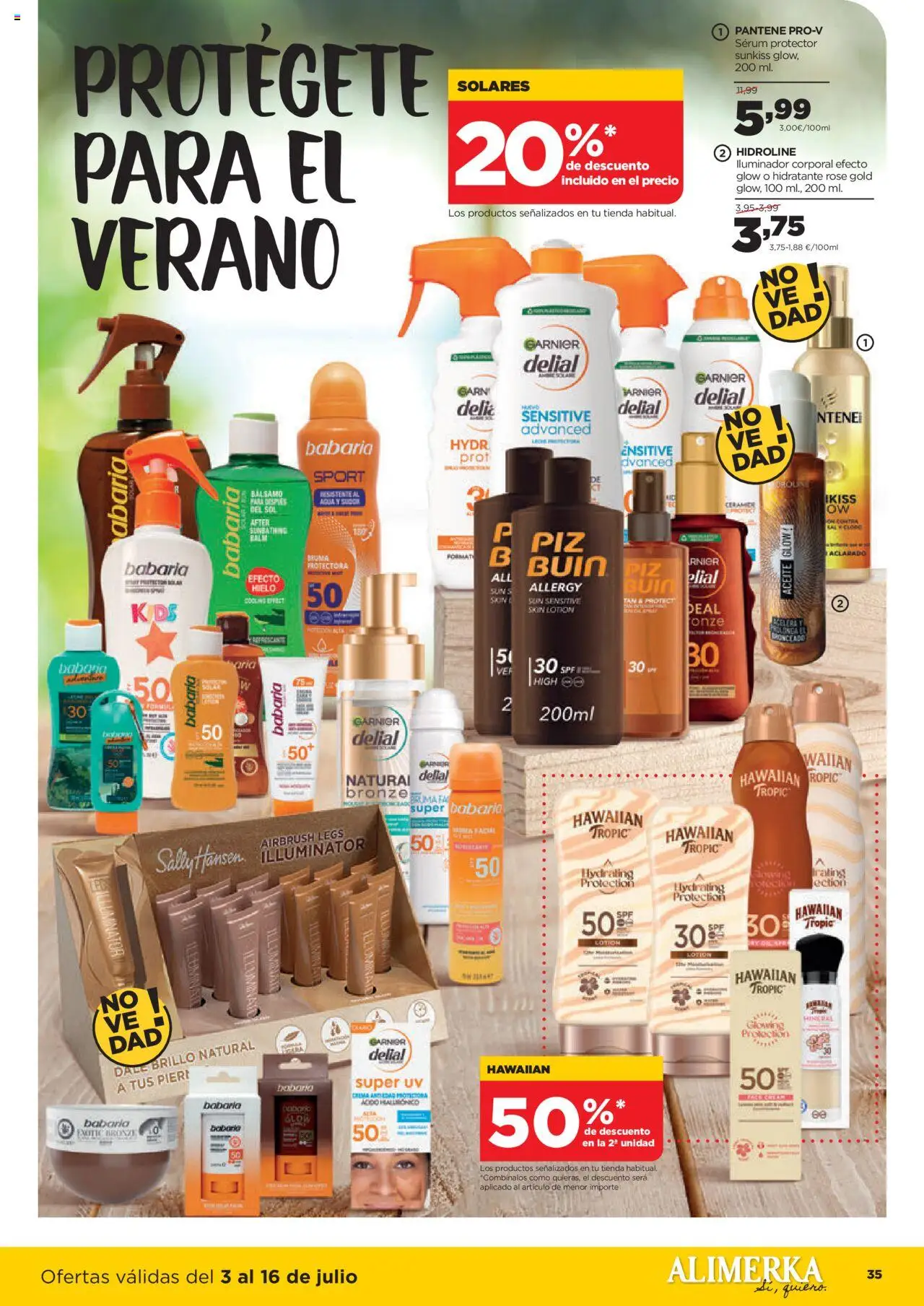 Alimerka folleto Asturias │ válido desde el 03.07.2025 | Página: 36 | Productos: Iluminador, Sérum, Leche, Crema