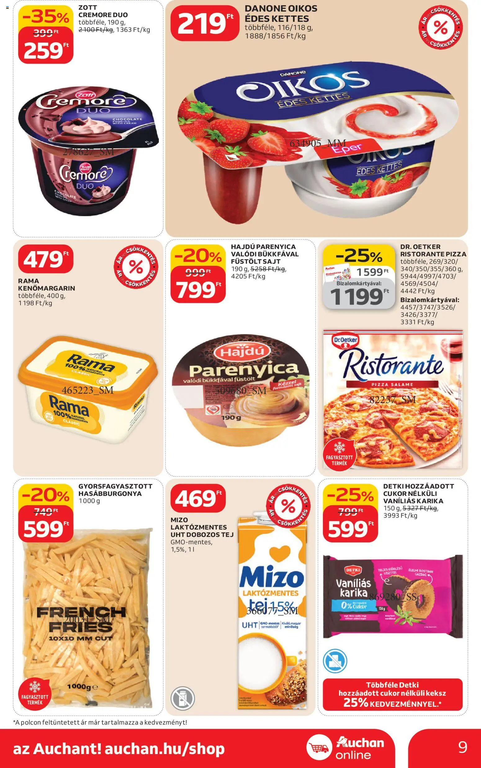 Auchan akciós ujság - amely érvényes a következő dátumtól: 12.02.2026 | Oldal: 9