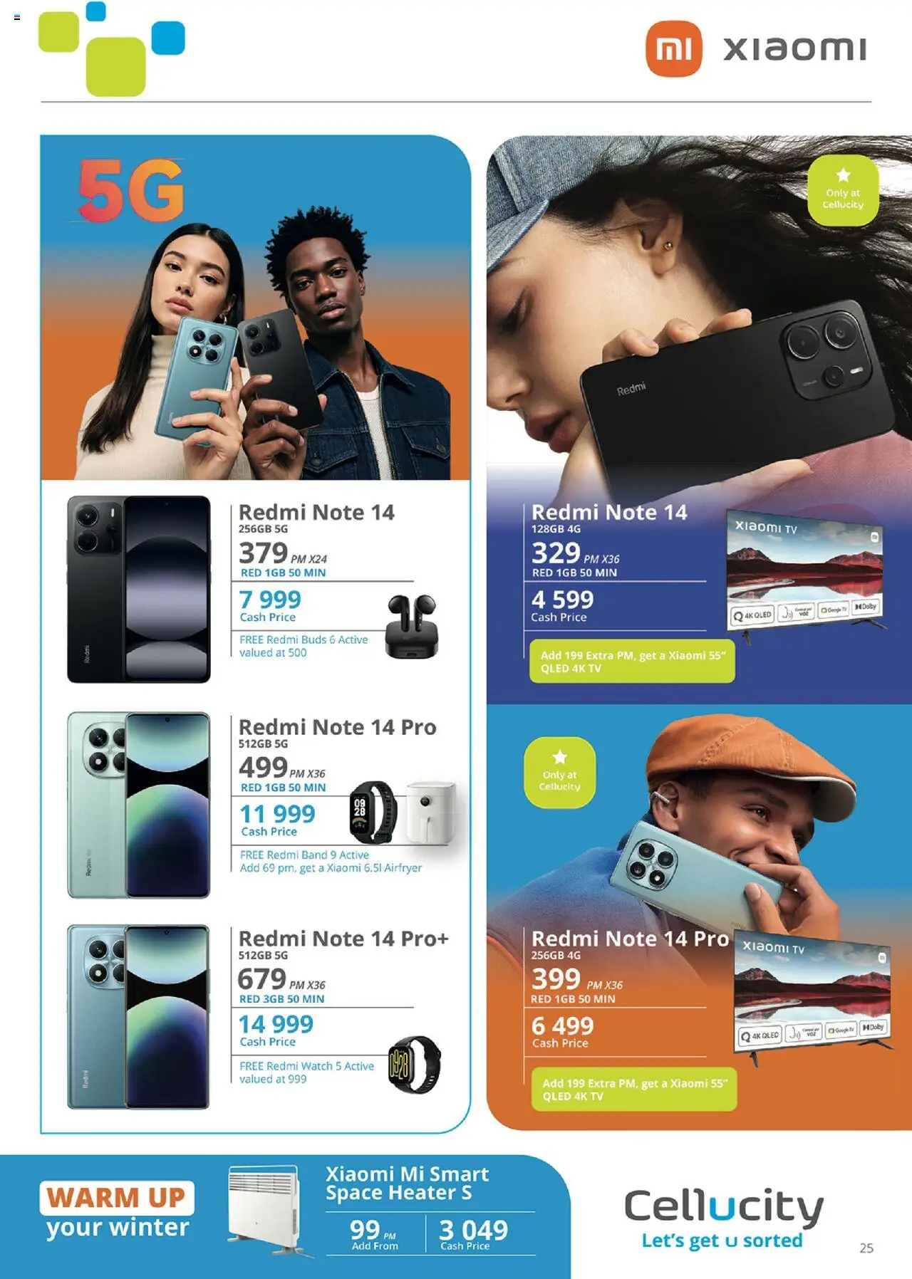 Cellucity Specials │ valid from 08.08.2025 | Page: 26 | Products: Watch, TV, Heater