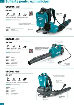 Ofertele Makita valabile de la 23.09.2025 | Pagină: 6 | Produse: Încărcător, Conector, Mâner, Rucsac