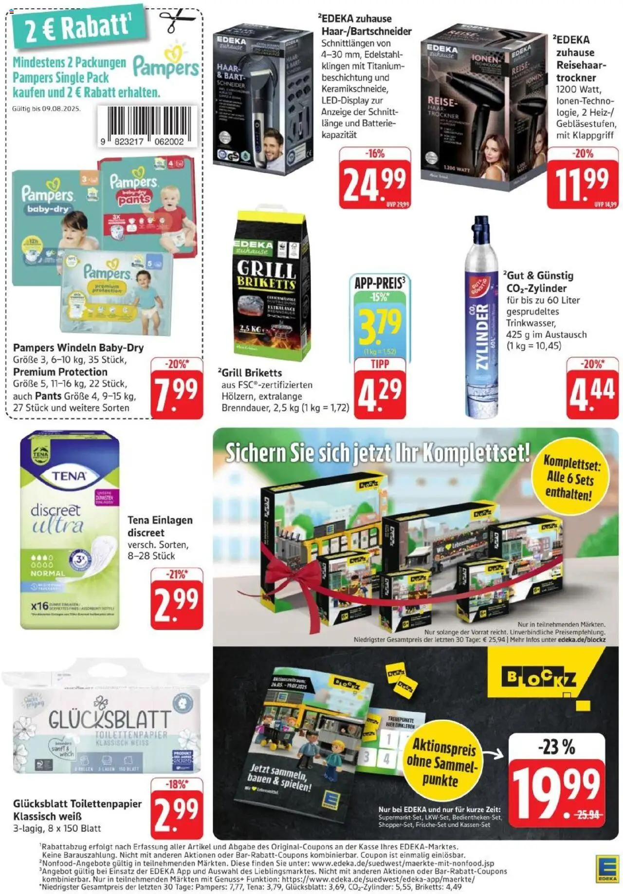  | Pagina: 23 | Producten: Grill, Pampers