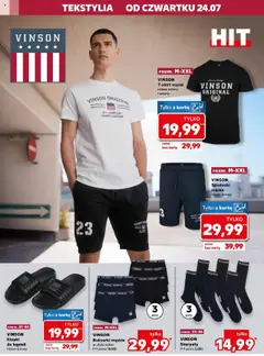 Kaufland gazetka - Mega okazje od 24.07.2025 | Strona: 8 | Produkty: Karta, Skarpety, Bokserki, Bokserki męskie
