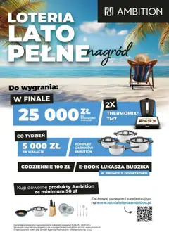 Pogląd oferty "Topaz Konkurs -Letnia loteria Ambition" - ważna od 16.06.2025