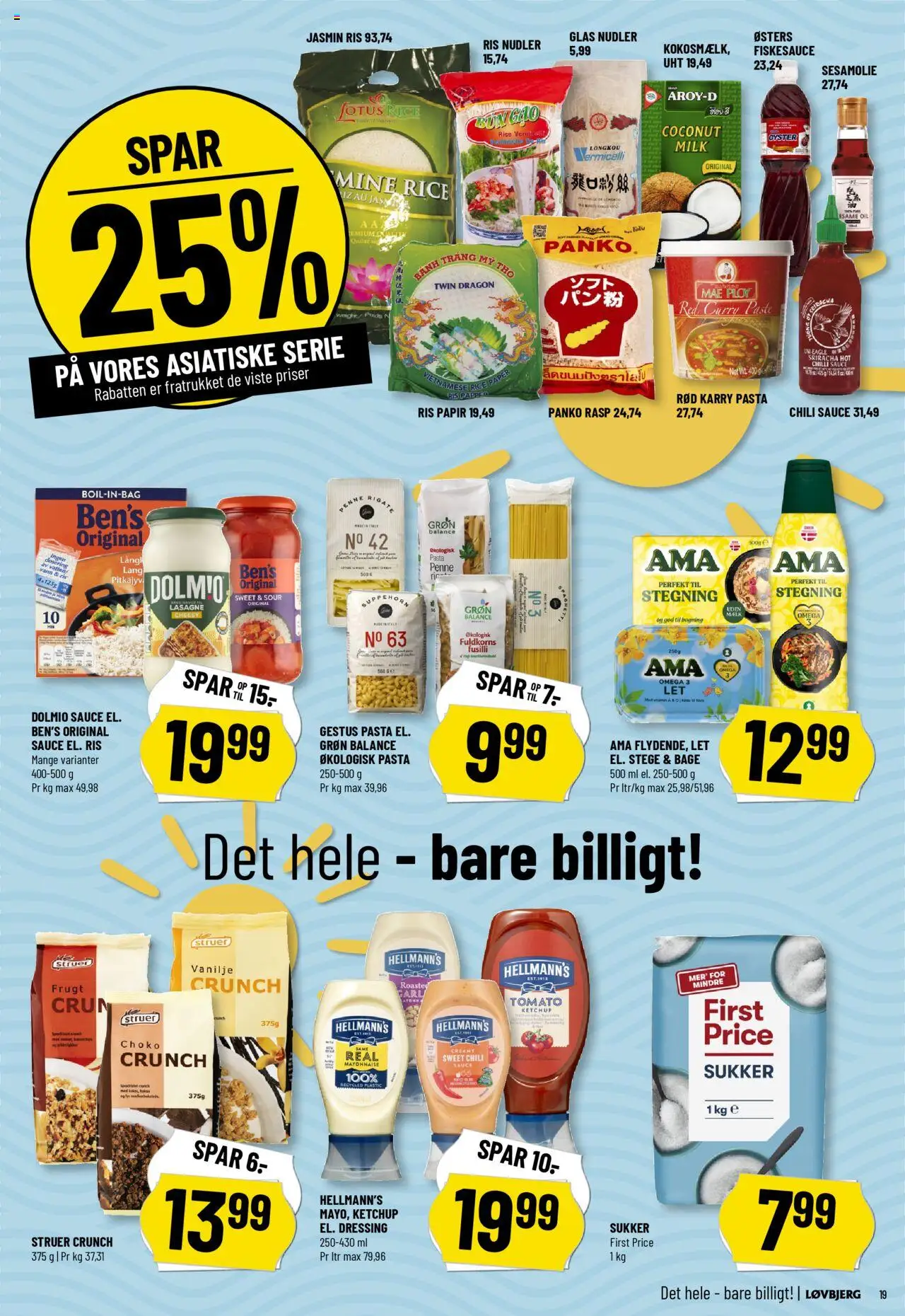 Løvbjerg Tilbudsavis gyldig fra 04.07.2025 | Side: 21 | Produkter: Karry, Rasp, Ris, Sukker