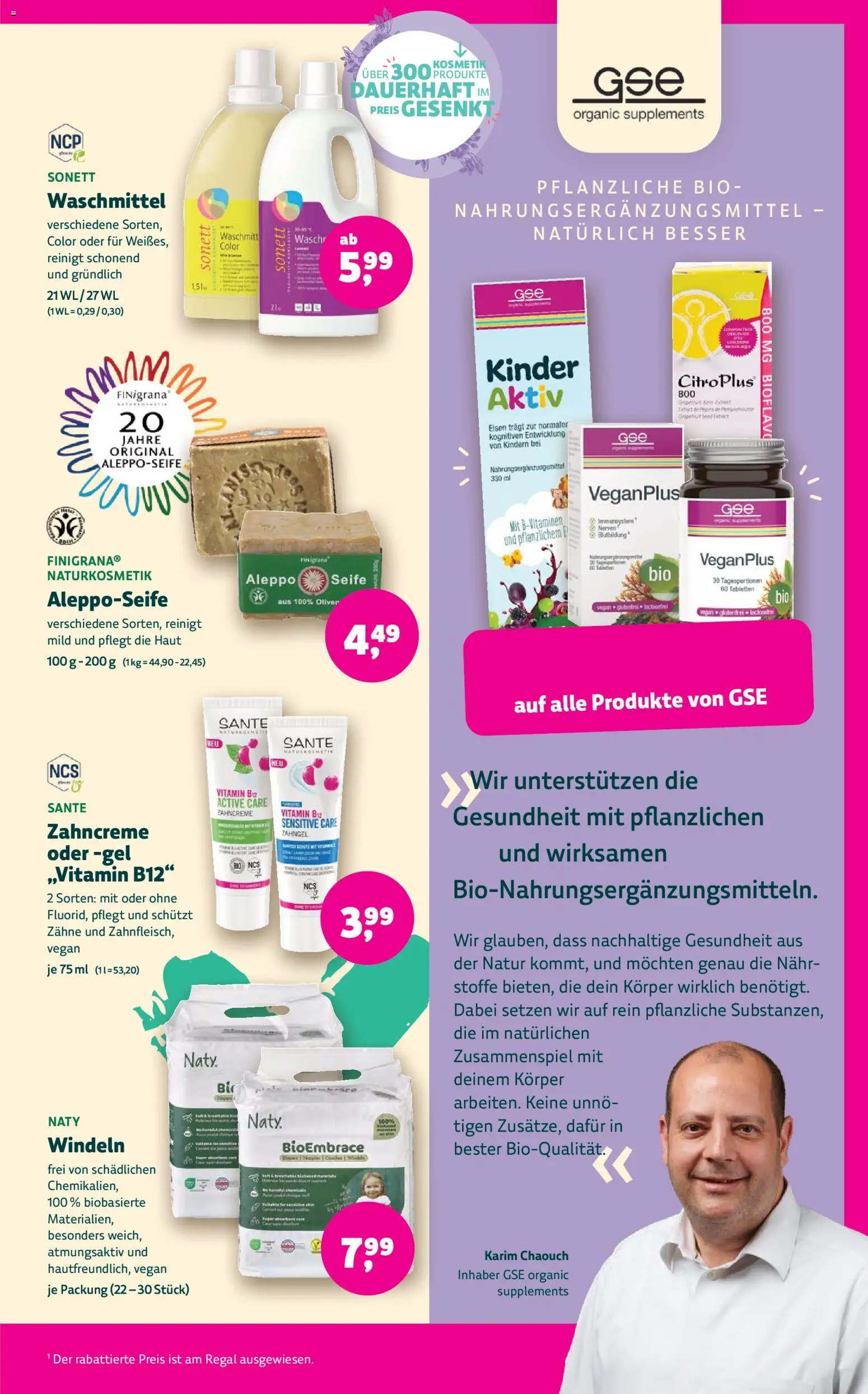 BioMarkt Prospekt – gültig ab 02.01.2026 | Seite: 17 | Produkte: Regal, Seife, Waschmittel