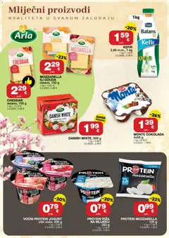 Katalog Stanić Diskont - Pregled kataloga iz trgovine Stanić Diskont, vrijedi od 01.04.2026 | Stranica: 4 | Proizvodi: Jogurt, Čokolada, Riža, Gouda