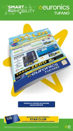 Volantino Euronics del 17.07.2025 | Pagina: 9 | Prodotti: smart TV, Acqua, Top, Batteria