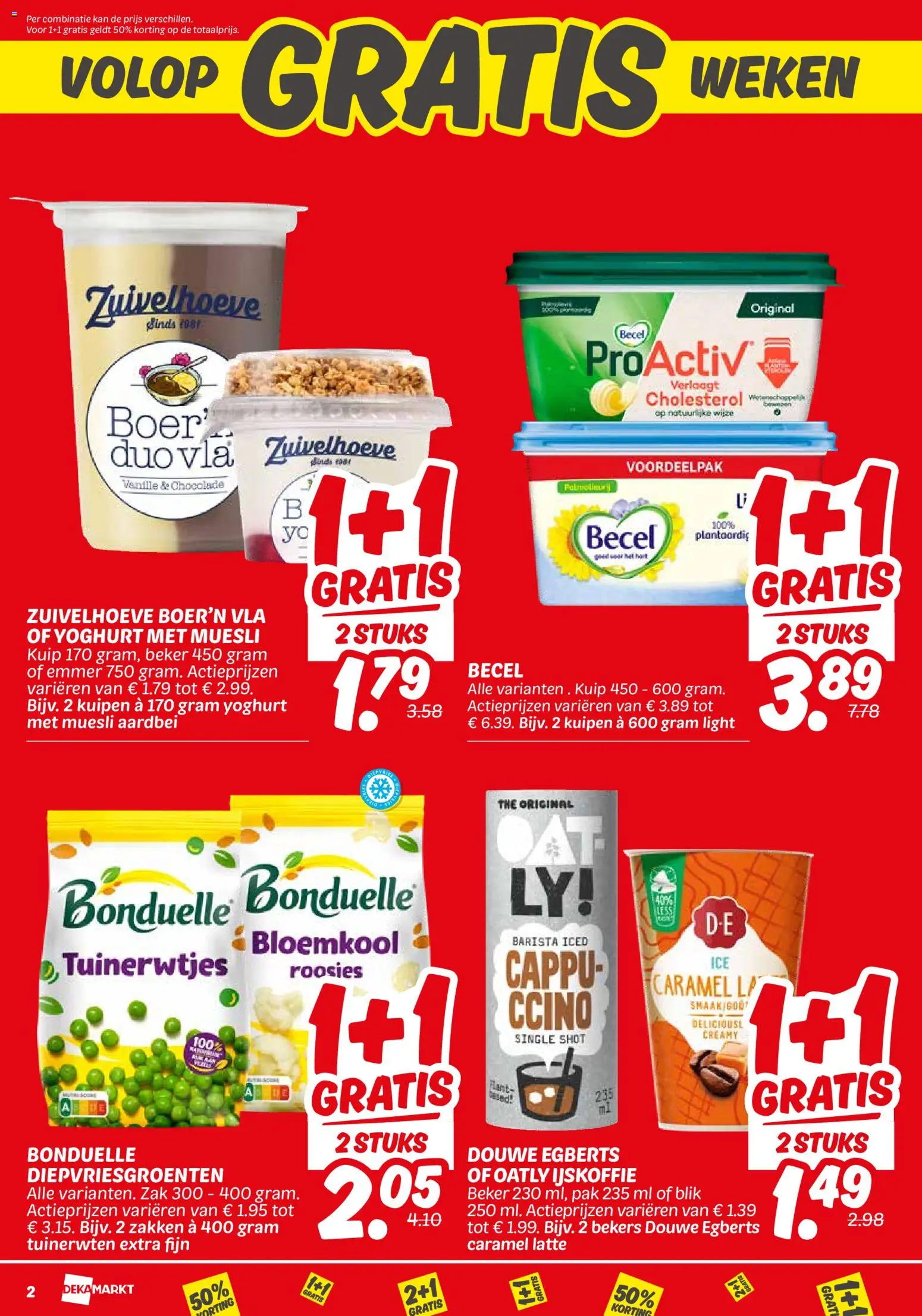 {H1} | Pagina: 2 | Producten: Chocolade, Beker, Ijskoffie, Aardbei