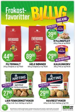 Forhåndsvisning av KYLLINGFILET, 200 g, Prior, pr. kg 199,50 gyldig fra 09.03.2026 | Side: 9