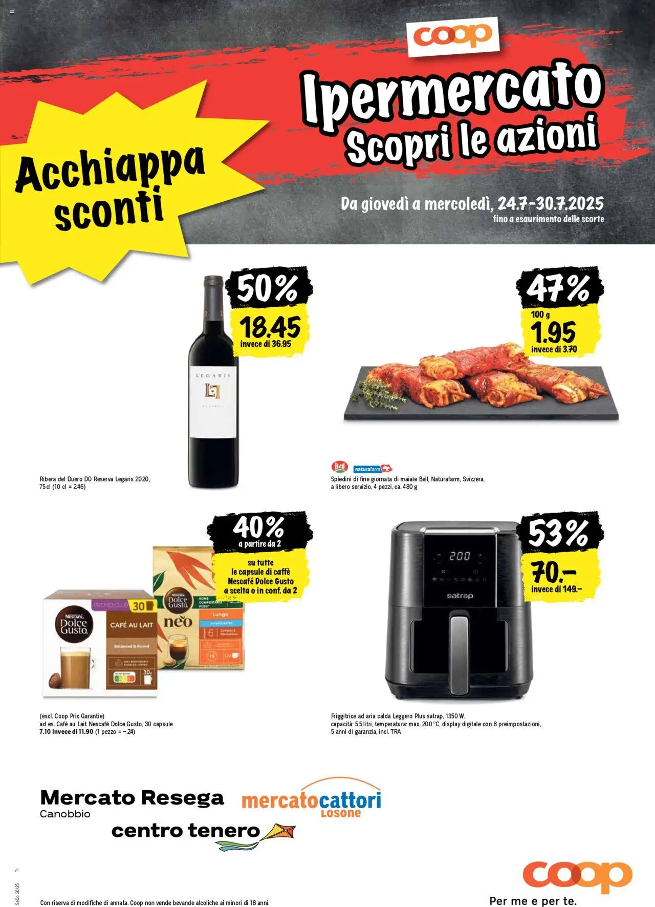 Coop - Una settimana di azioni ab 24.07.2025 | Seite: 21