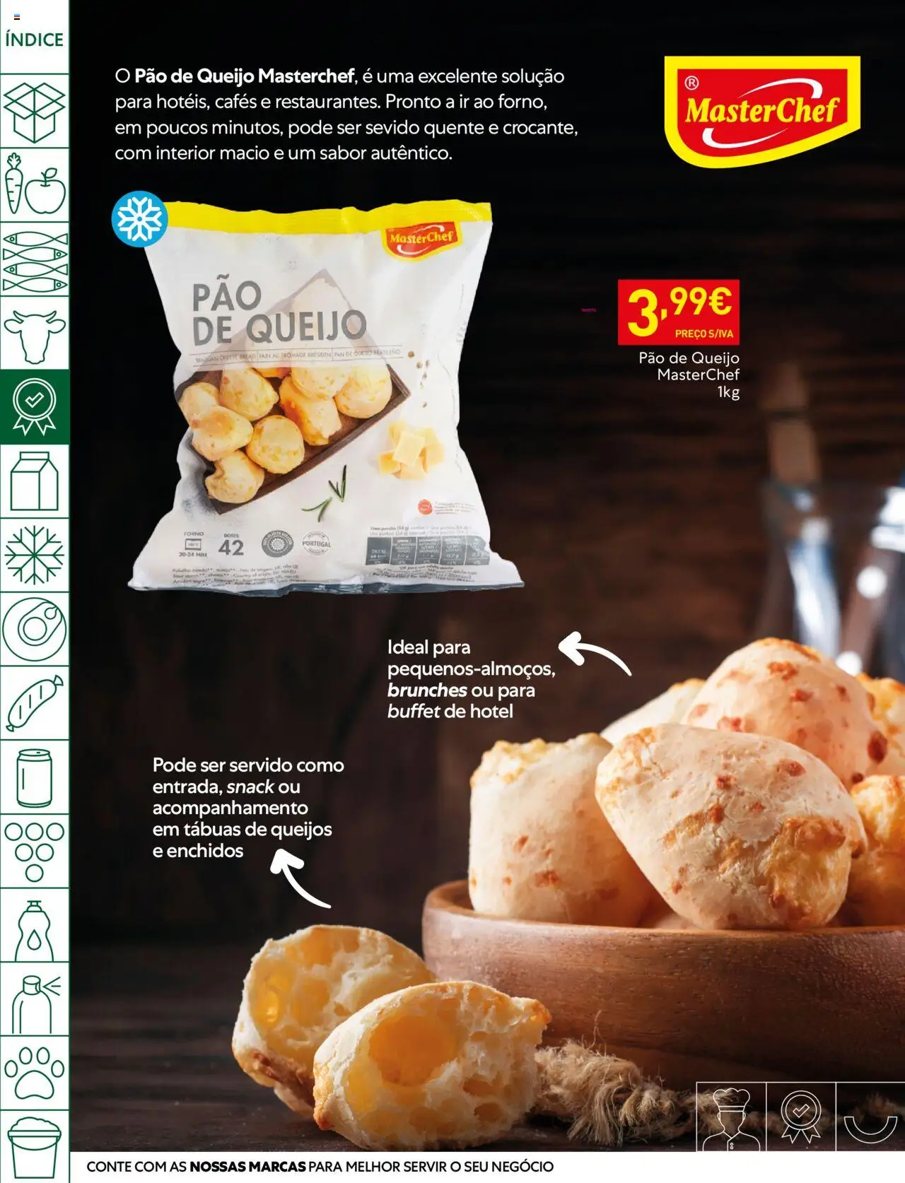 Recheio folheto │ válido de 12.08.2025 | Página: 16 | Produtos: Pão de queijo, Queijo, Pão