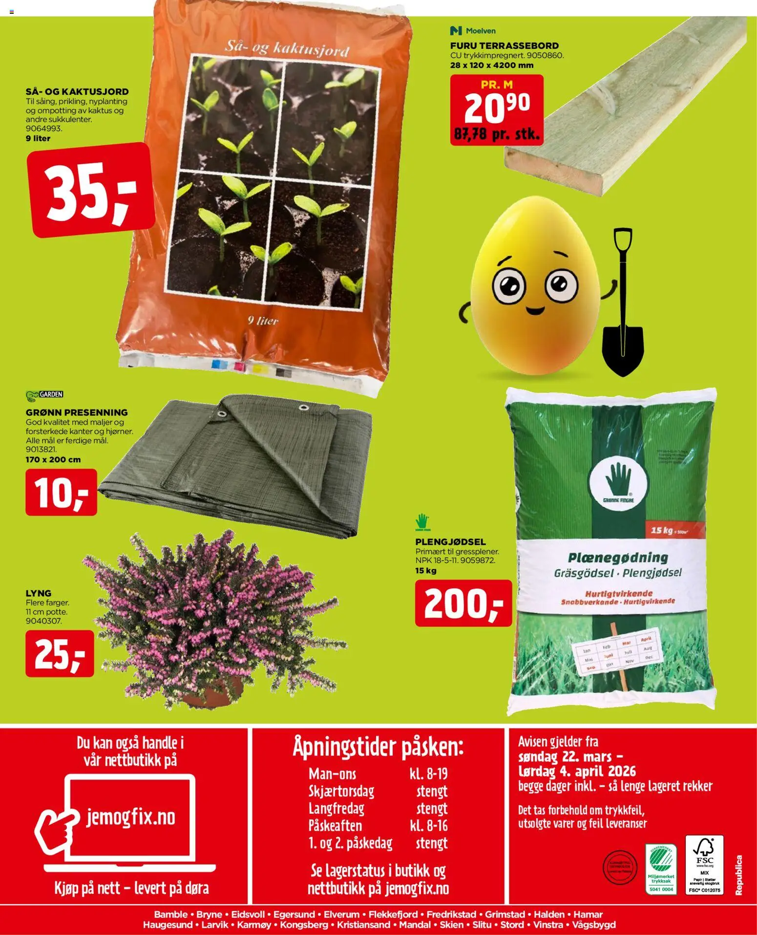 {H1} | Side: 32 | Produkter: Пінопласт