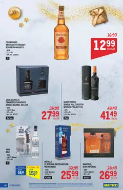 Metro Geschenke Spezial ab 27.11.2025 gültig | Seite: 16 | Produkte: Whiskey, Socken, Bourbon