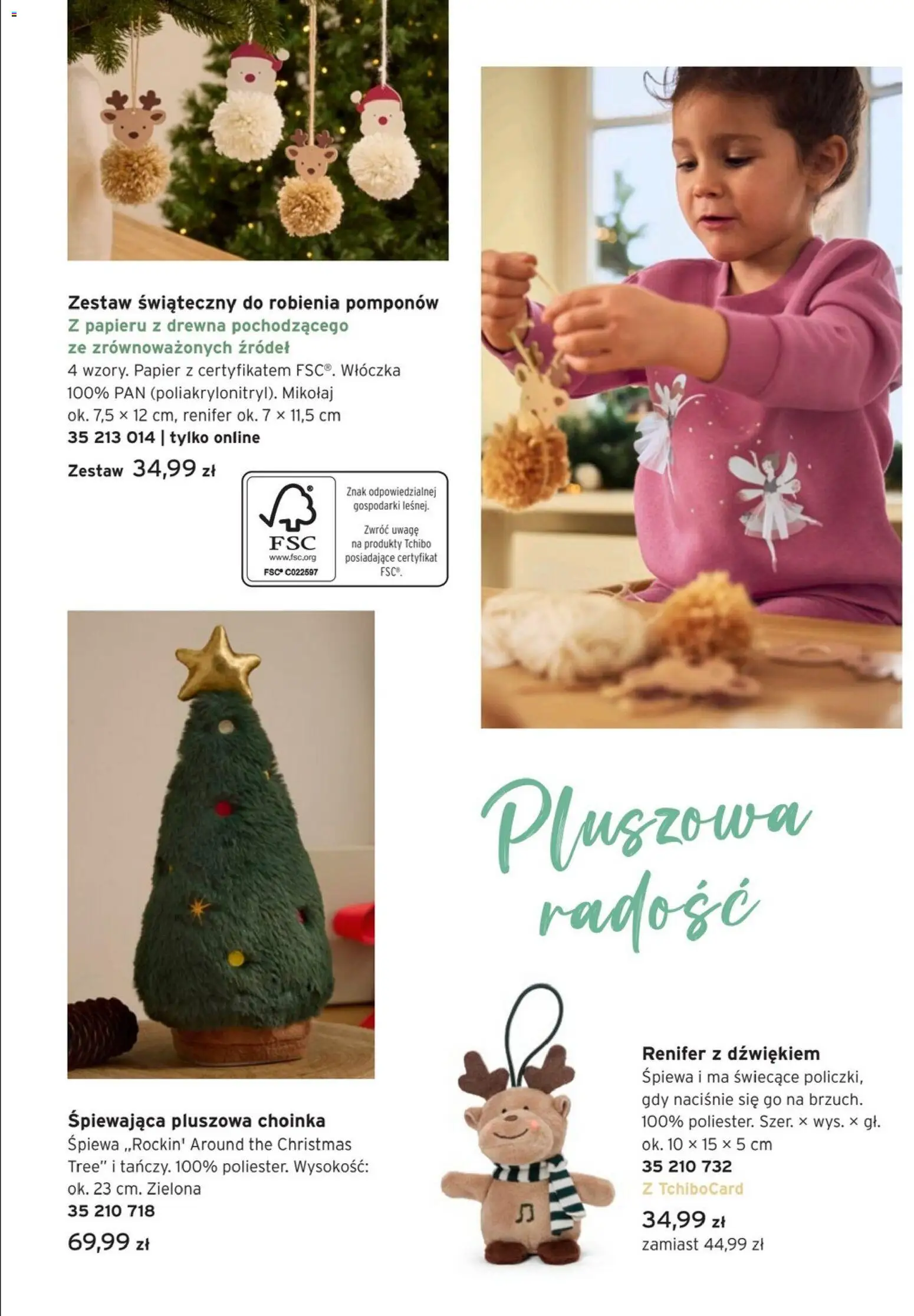 Tchibo promocje od 04.11.2025 | Strona: 8 | Produkty: Choinka, Tchibo