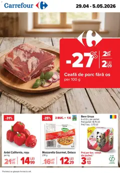 Ofertele Carrefour valabile de la 29.04.2026