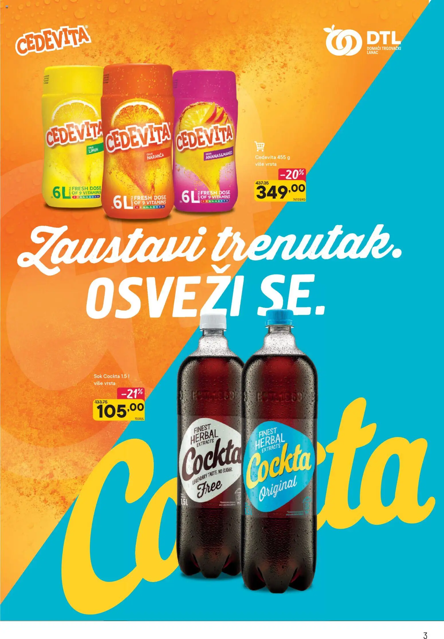 PerSu katalog - važi od 25.02.2026 | Strana: 3 | Proizvode: Mango, Cedevita, Sok