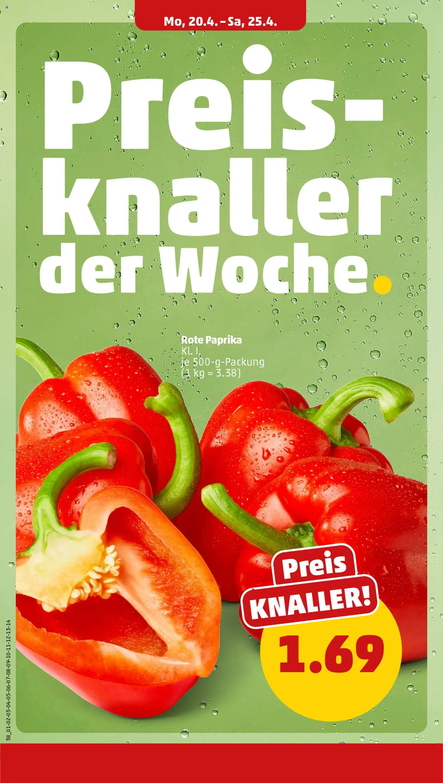 Penny Prospekt 	 – gültig ab 20.04.2026 | Seite: 8 | Produkte: Paprika
