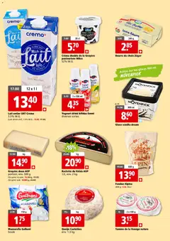 Aligro Aktionen Foire à la Viande Chavannes, Matran, Genève, Sion ab 23.08.2026 gültig | Seite: 10 | Produkte: Glace, Raclette, Fondue, Creme