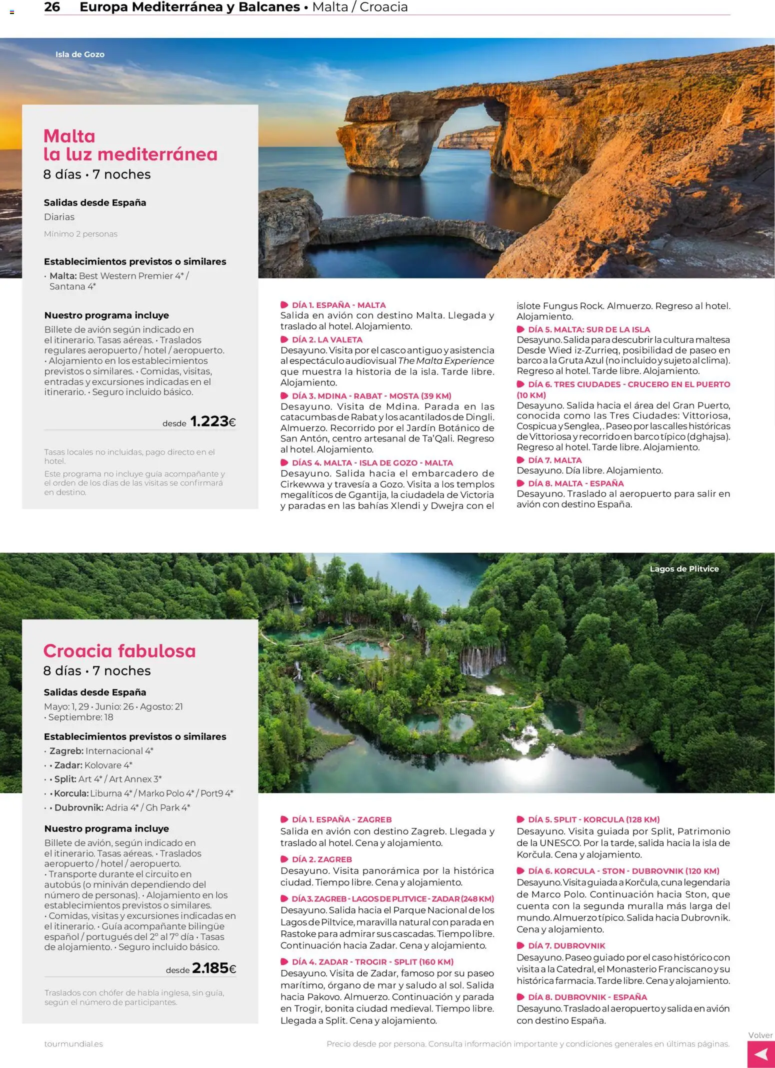 Viajes El Corte Inglés Europa │ válido desde el 01.01.2026 | Página: 26 | Productos: Marco, Cuna