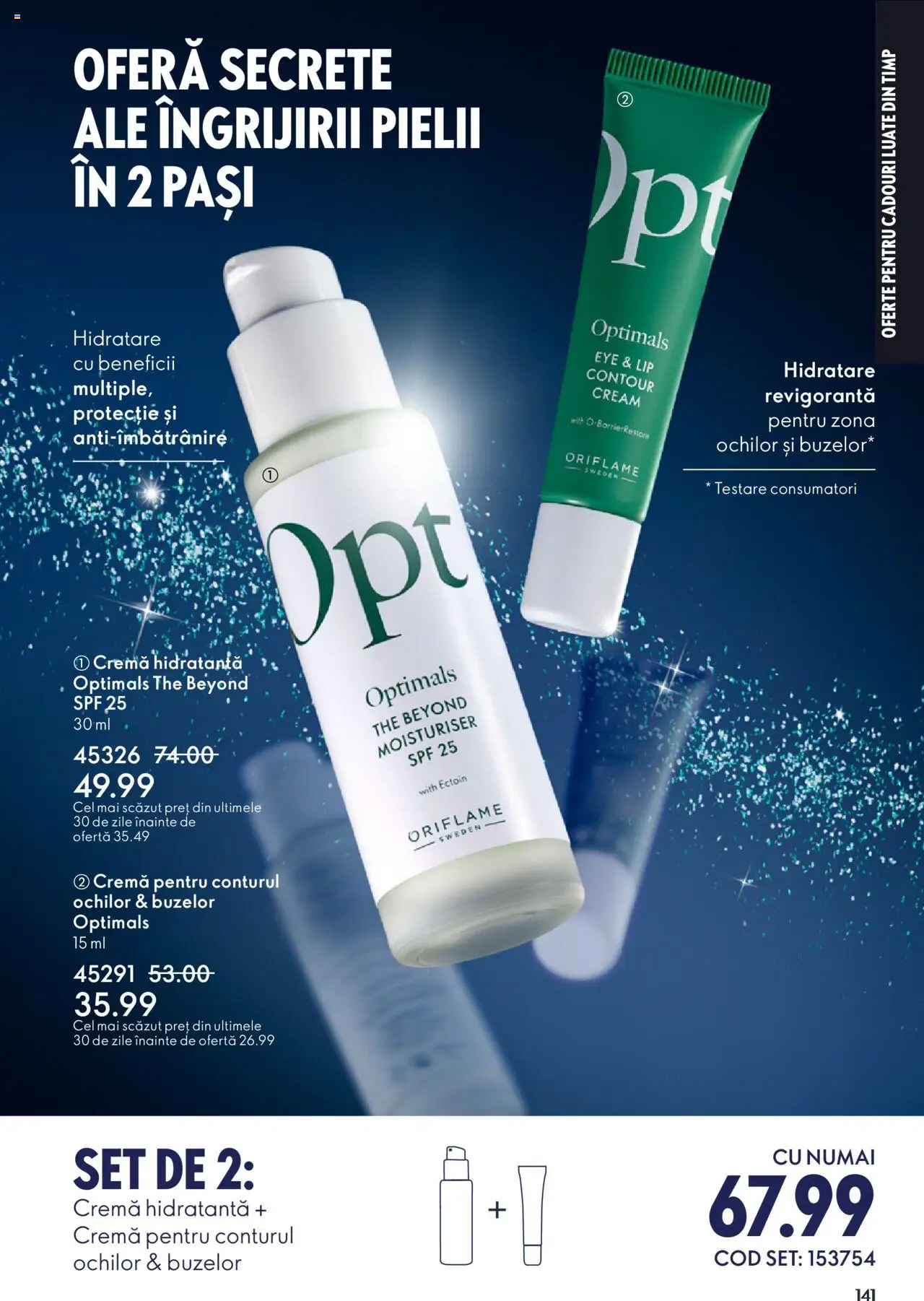 Noul catalog Oriflame – valabil de la 22.10.2025 | Pagină: 141 | Produse: Arapsaçı, Cremă