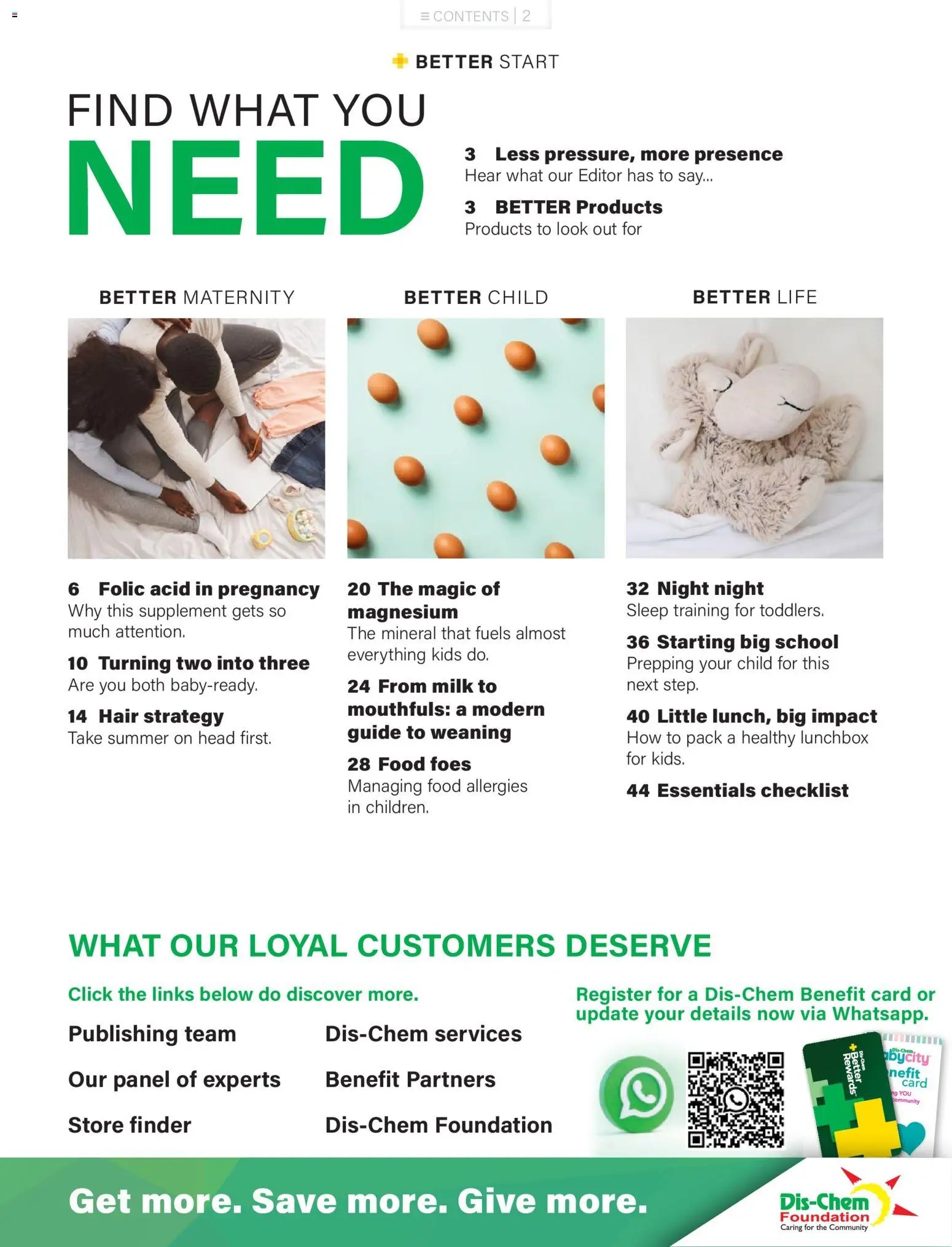 New Baby City catalogue – valid from 29.01.2026 | Page: 2 | Products: Milk, Foundation