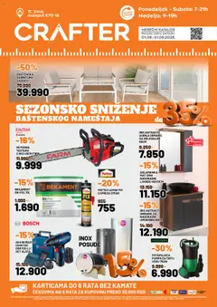 Crafter katalog - pregled Crafter kataloga - važi od 01.08.2025