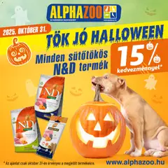 AlphaZoo Akciós újság - amely érvényes a következő dátumtól: 31.10.2025
