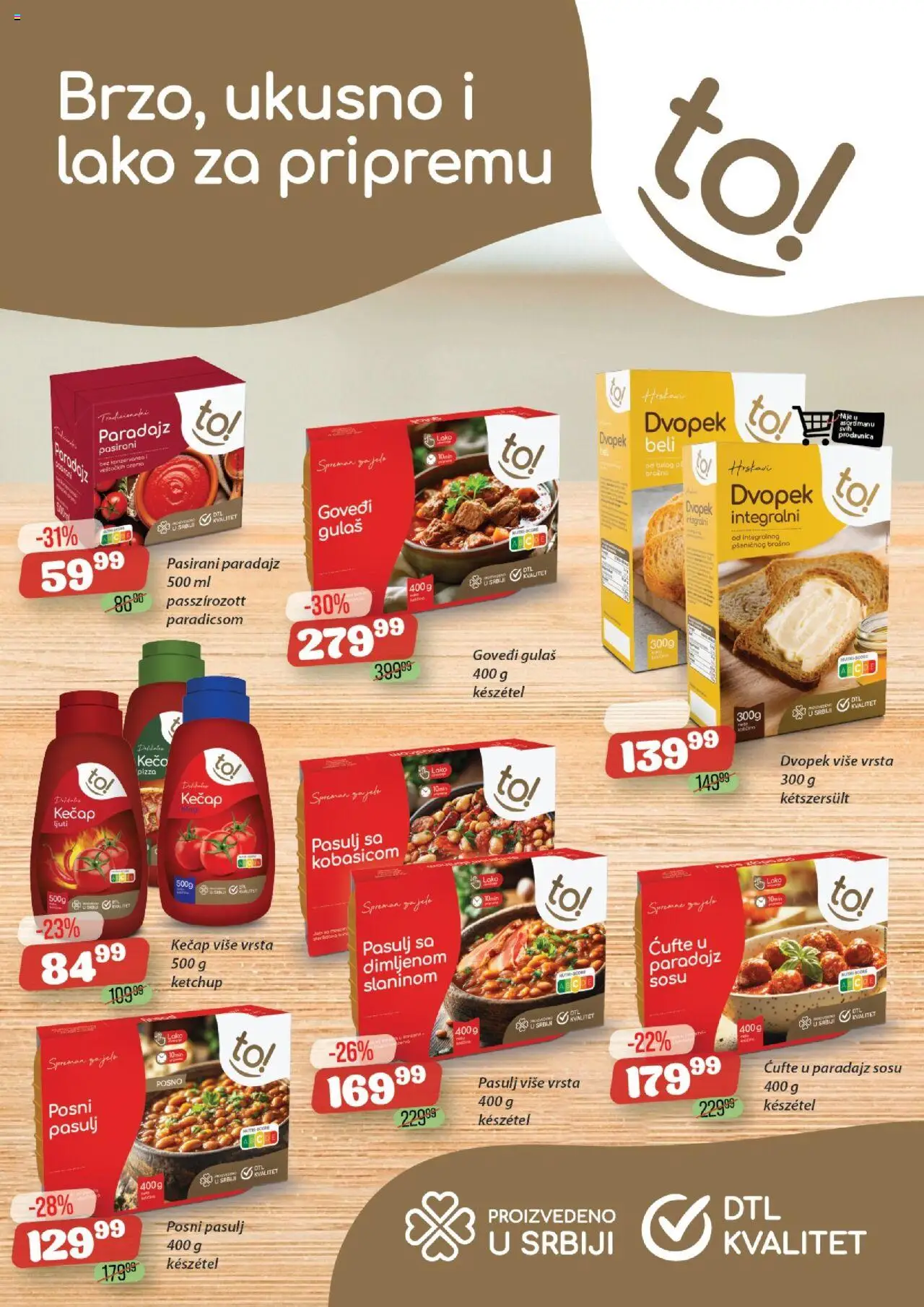 Senta Promet katalog - važi od 13.08.2025 | Strana: 2 | Proizvode: Kečap, Pasulj, Pasirani paradajz, Paradajz