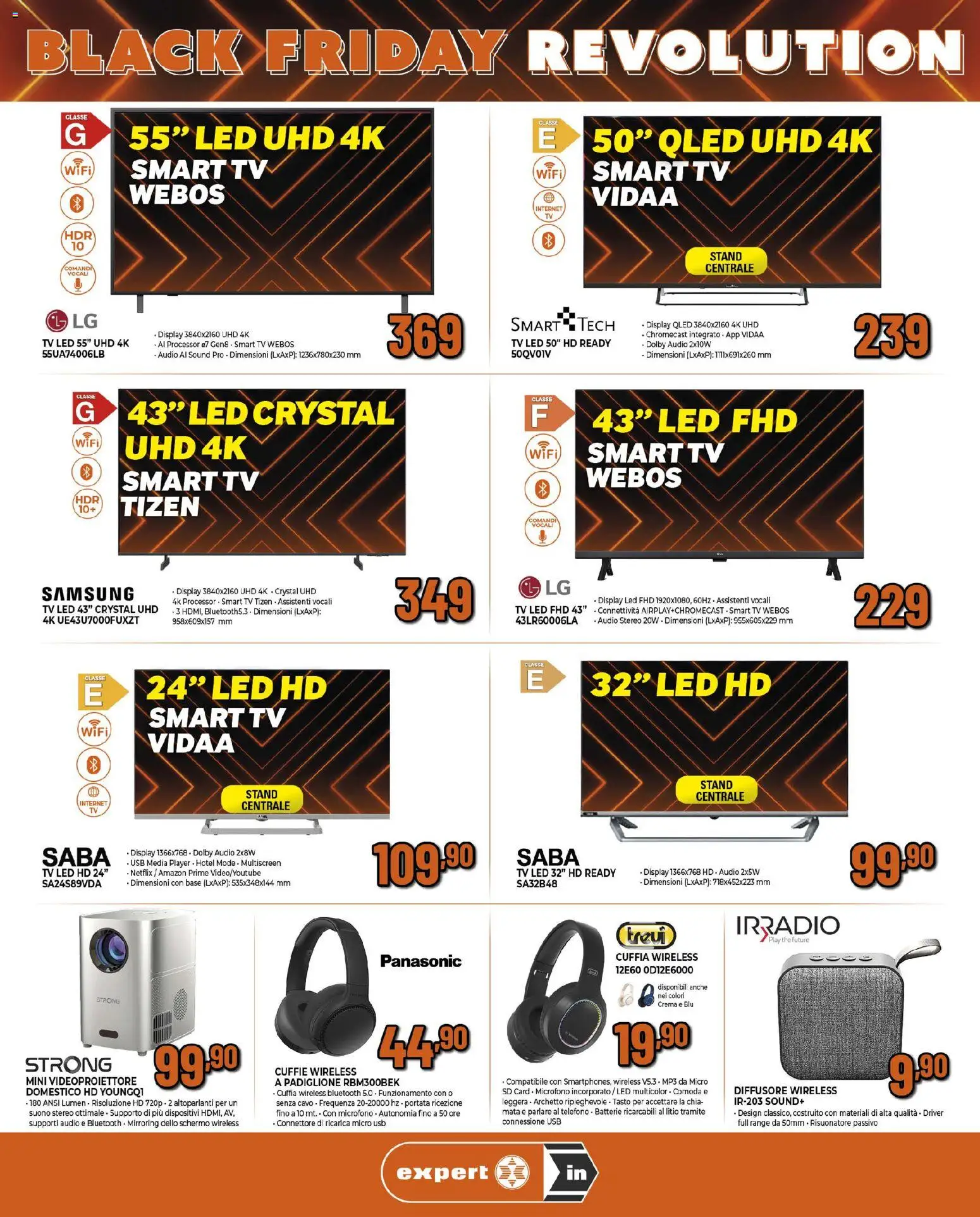 Volantino Ipercoop del 30.10.2025 | Pagina: 2 | Prodotti: The, TV, Audio, Connettore