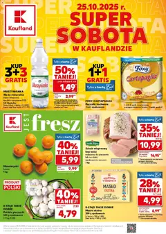 Pogląd oferty "Kaufland gazetka - Super Sobota" - ważna od 25.10.2025