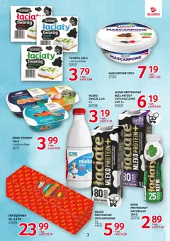 Selgros cash&carry Gazetka - Markowe produkty od 31.07.2025 | Strona: 3 | Produkty: Bez laktozy, Mleko, Ser, Twaróg