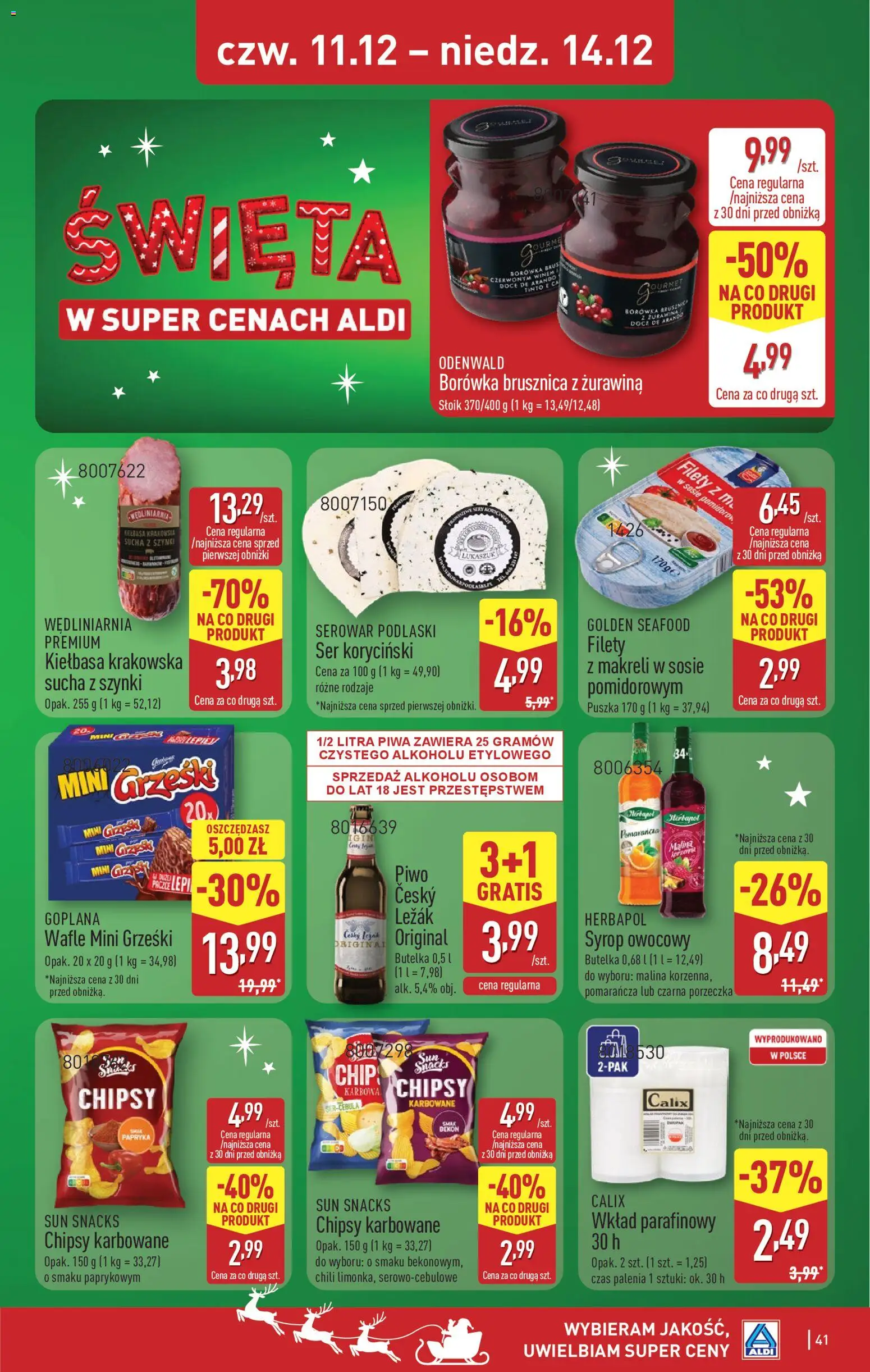 Aldi Gazetka od 08.12.2025 | Strona: 41