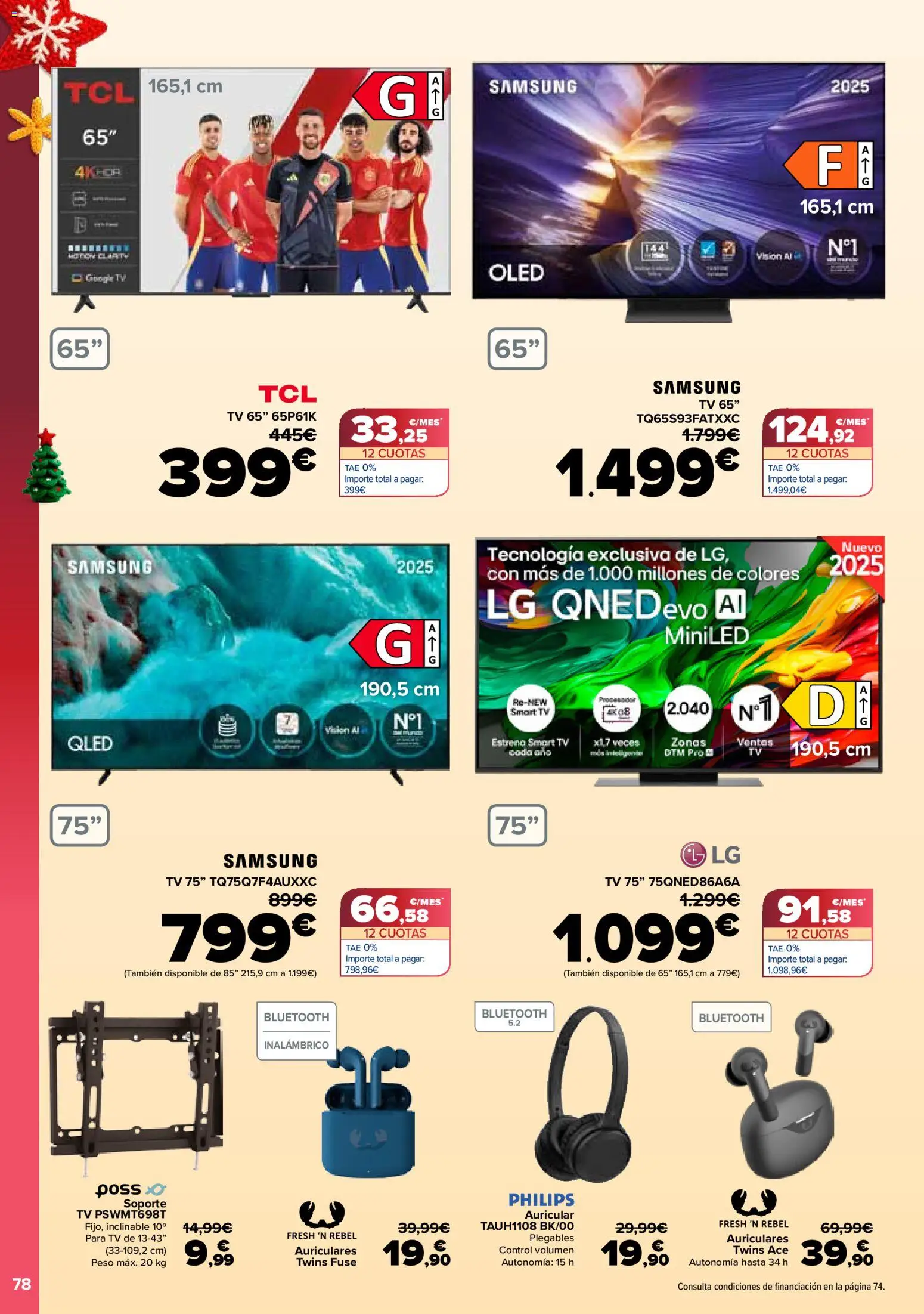 Carrefour folleto │ válido desde el 12.12.2025 | Página: 94 | Productos: Auriculares, Peso