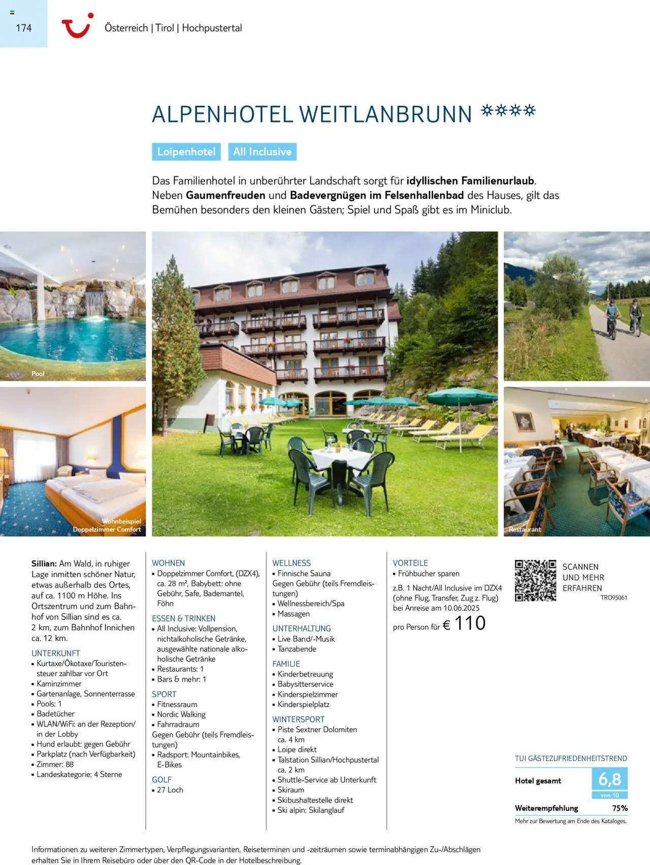 Aida - Urlaub mit eigener Anreise 2025/26 – gültig ab 01.11.2024 | Seite: 174 | Produkte: Babybett, Walking, Ski, Föhn