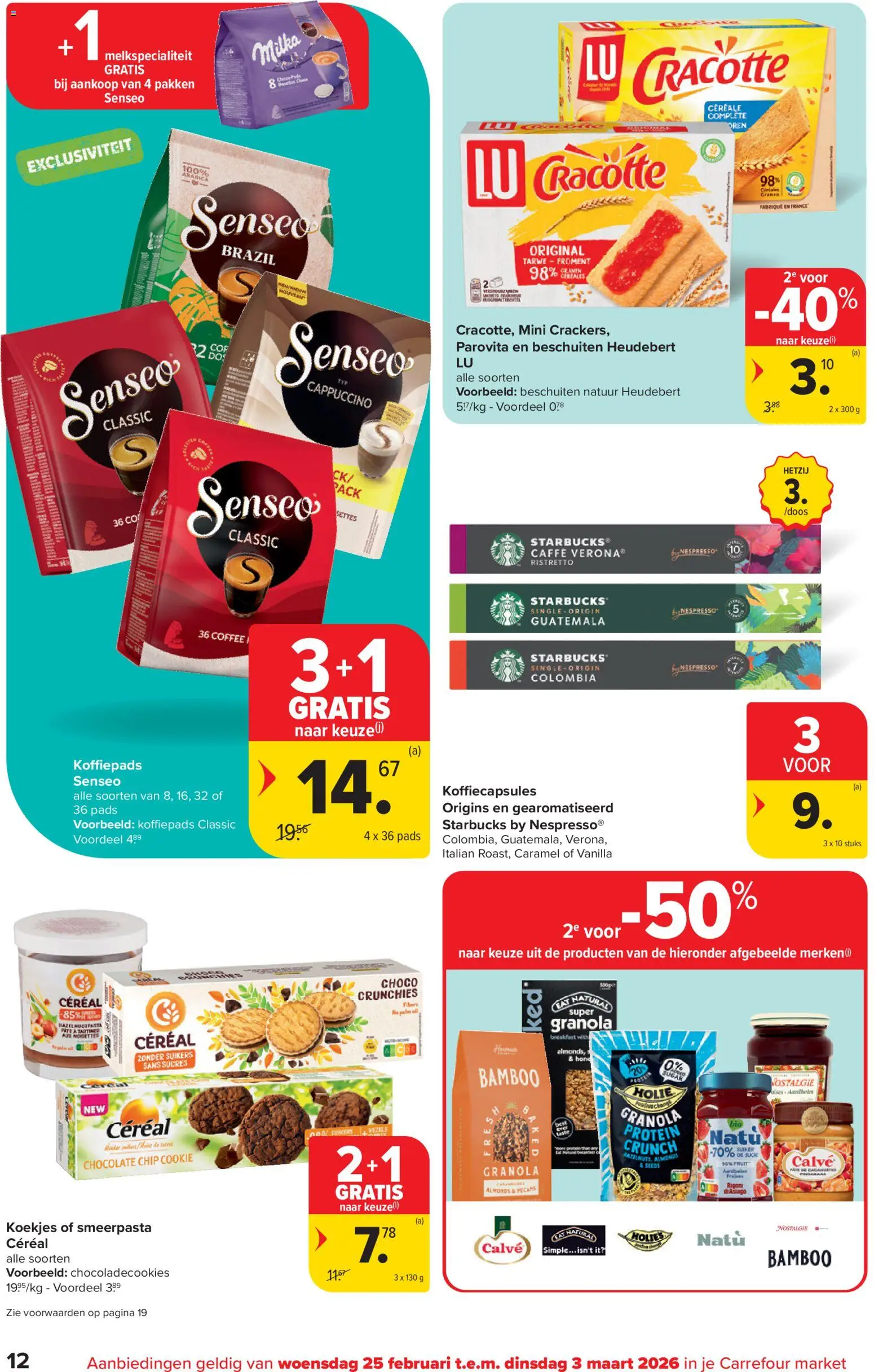 {H1} | Pagina: 12 | Producten: Koekjes, Pads, Cappuccino, Koffiepads