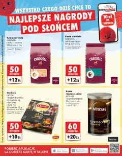 Intermarche Gazetka - Katalog Interki od 02.06.2025 | Strona: 28 | Produkty: Nescafe, Kawa ziarnista, Herbata lipton, Kawa
