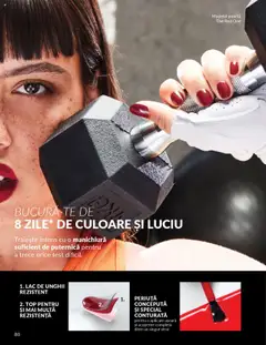 LAC DE UNGHII REZISTENT, Lac de unghii rezistent, pentru o manichiură puternică și de lungă durată. – valabil de la 01.09.2025 | Pagină: 80 | Produse: Top coat, Top, Lac de unghii