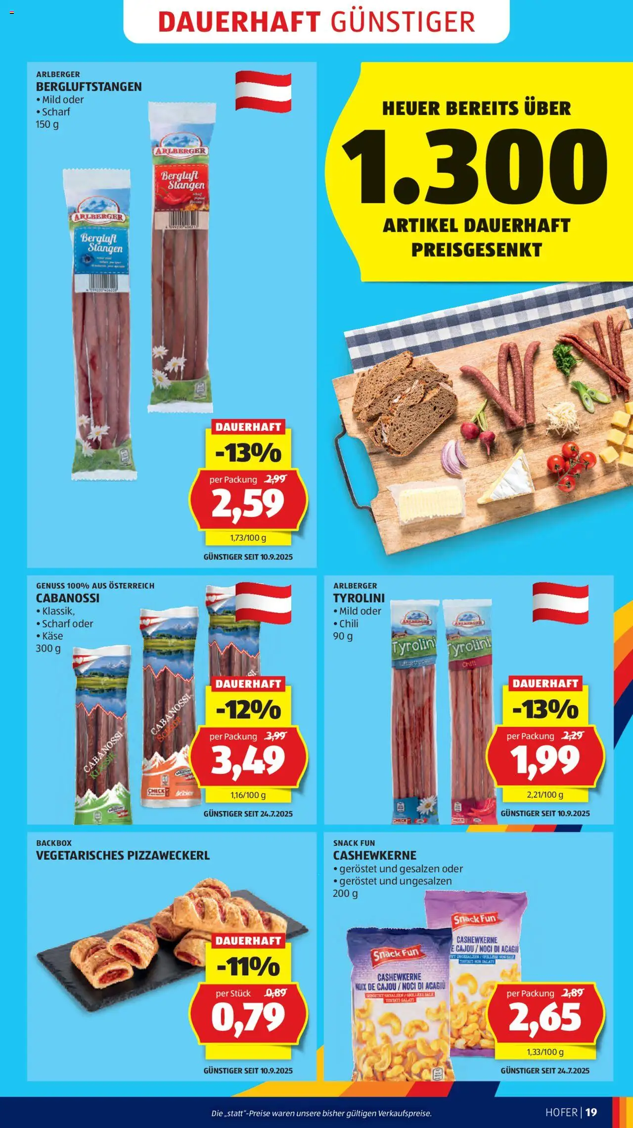 Hofer AT akciós ujság - amely érvényes a következő dátumtól: 17.10.2025 | Oldal: 21 | Termékek: Chili