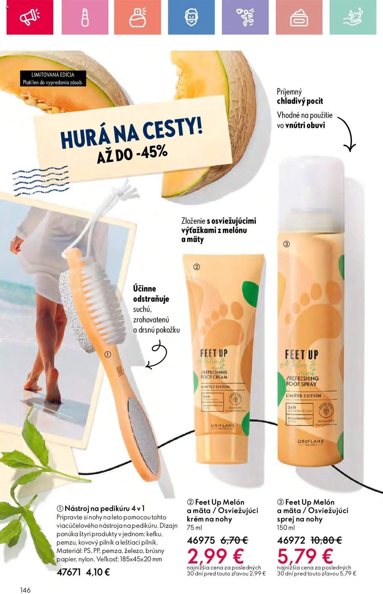 Katalóg Oriflame 9 2025 │ platný od 15.06.2025 | Strana: 146 | Produkty: Krém, Melón