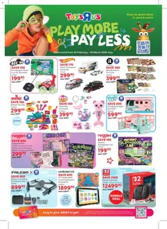 Toys R Us specials catalogue – valid from 25.02.2026
