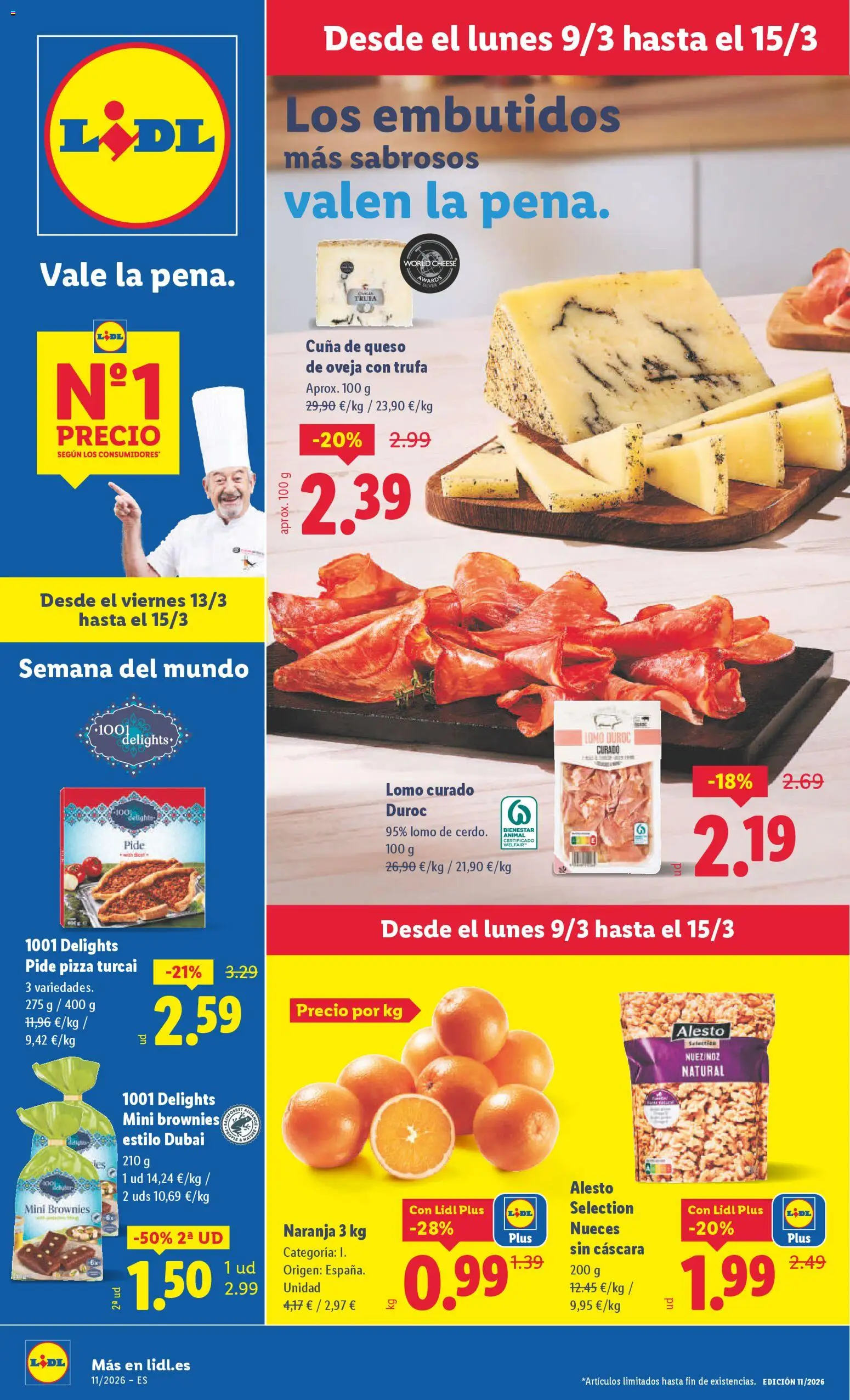 Lidl folleto │ válido desde el 09.03.2026 | Página: 1