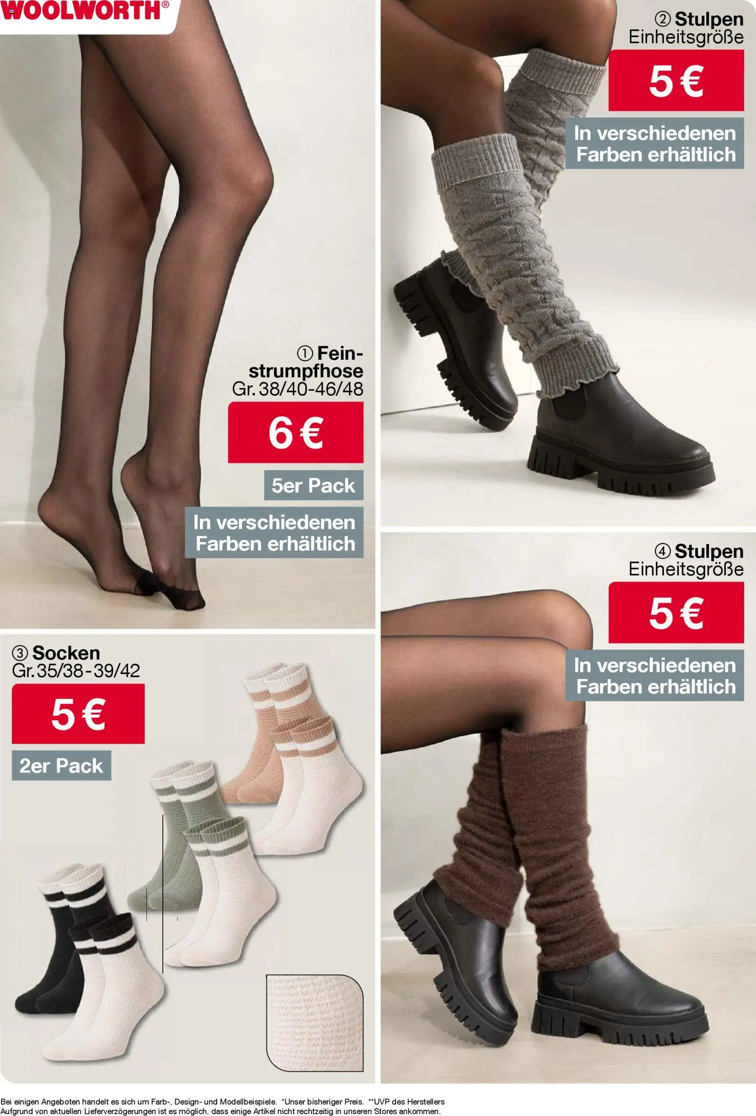 Woolworth Flugblatt gültig ab 31.10.2025 | Seite: 11 | Produkte: Socken, Strumpfhose