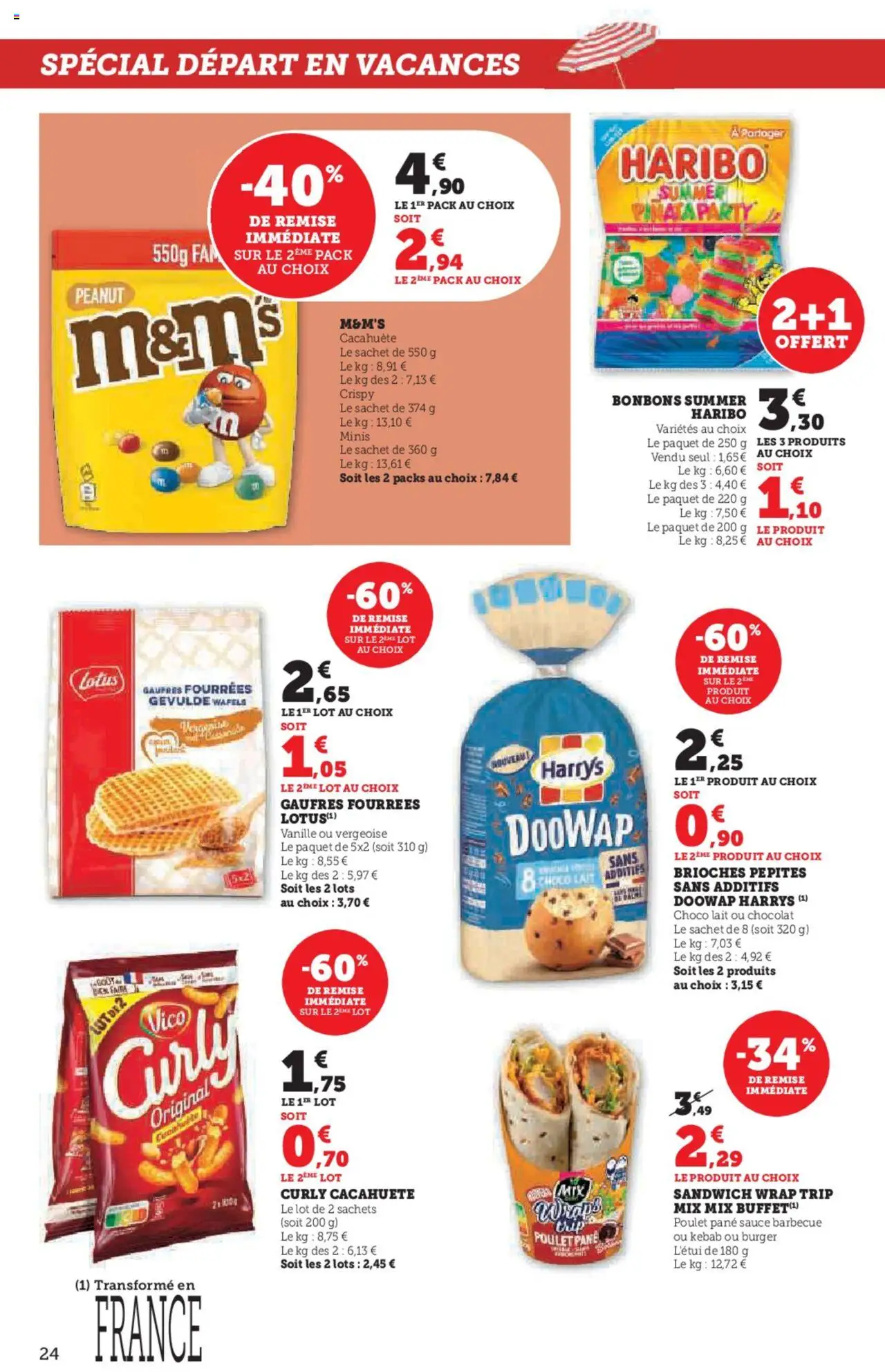  | Page: 24 | Produits: Buffet, Lait, Chocolat, Gaufres