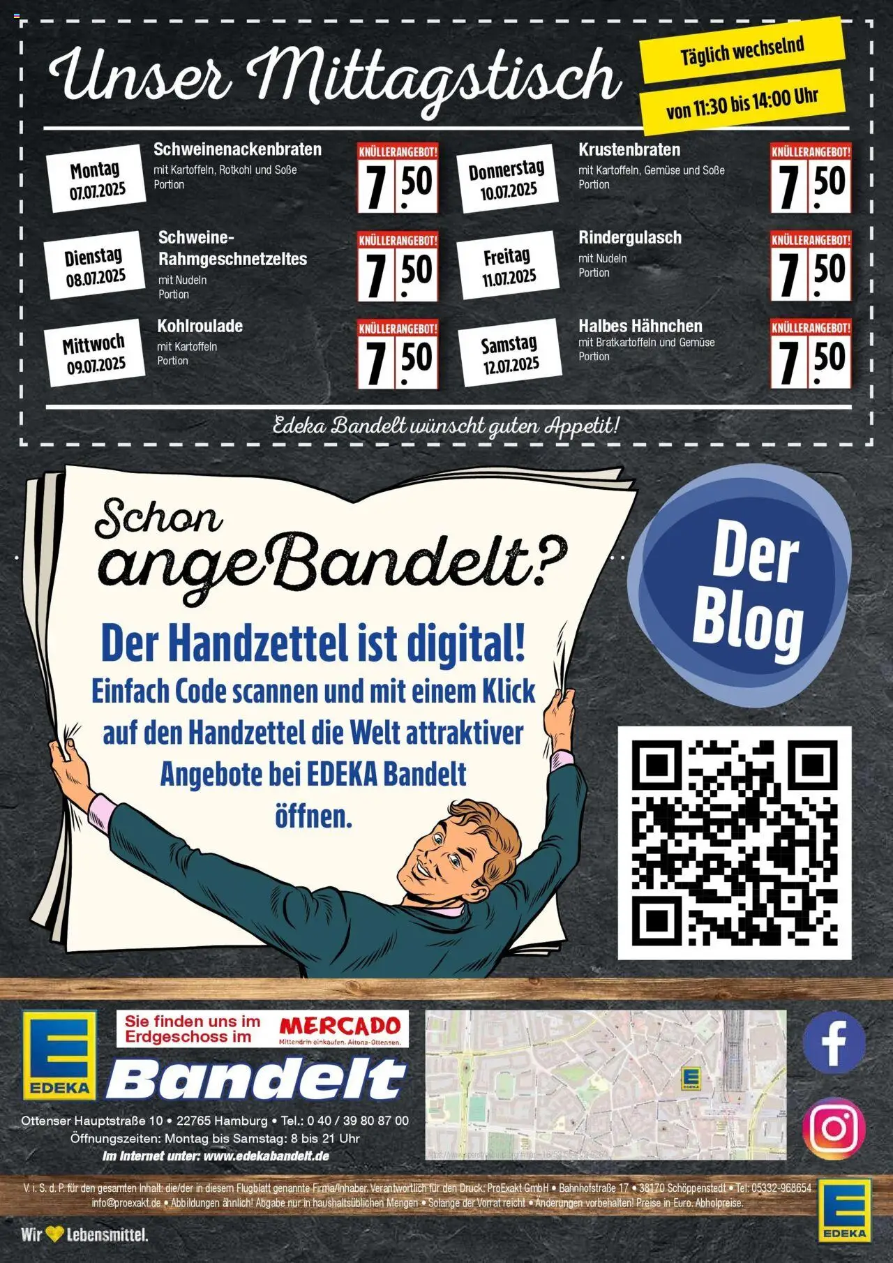 Edeka prospekt Hamburg	 - gültig ab dem 06.07.2025 | Seite: 8 | Produkte: Rindergulasch, Hahnchen, Soße, Uhr