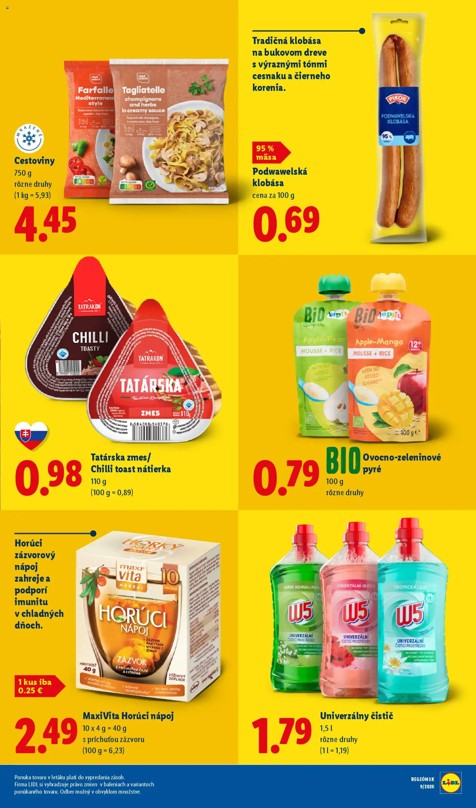 Nové Lidl akcie – leták je platný od 23.02.2026 | Strana: 31 | Produkty: Zázvor, Cestoviny, Klobása, Chilli