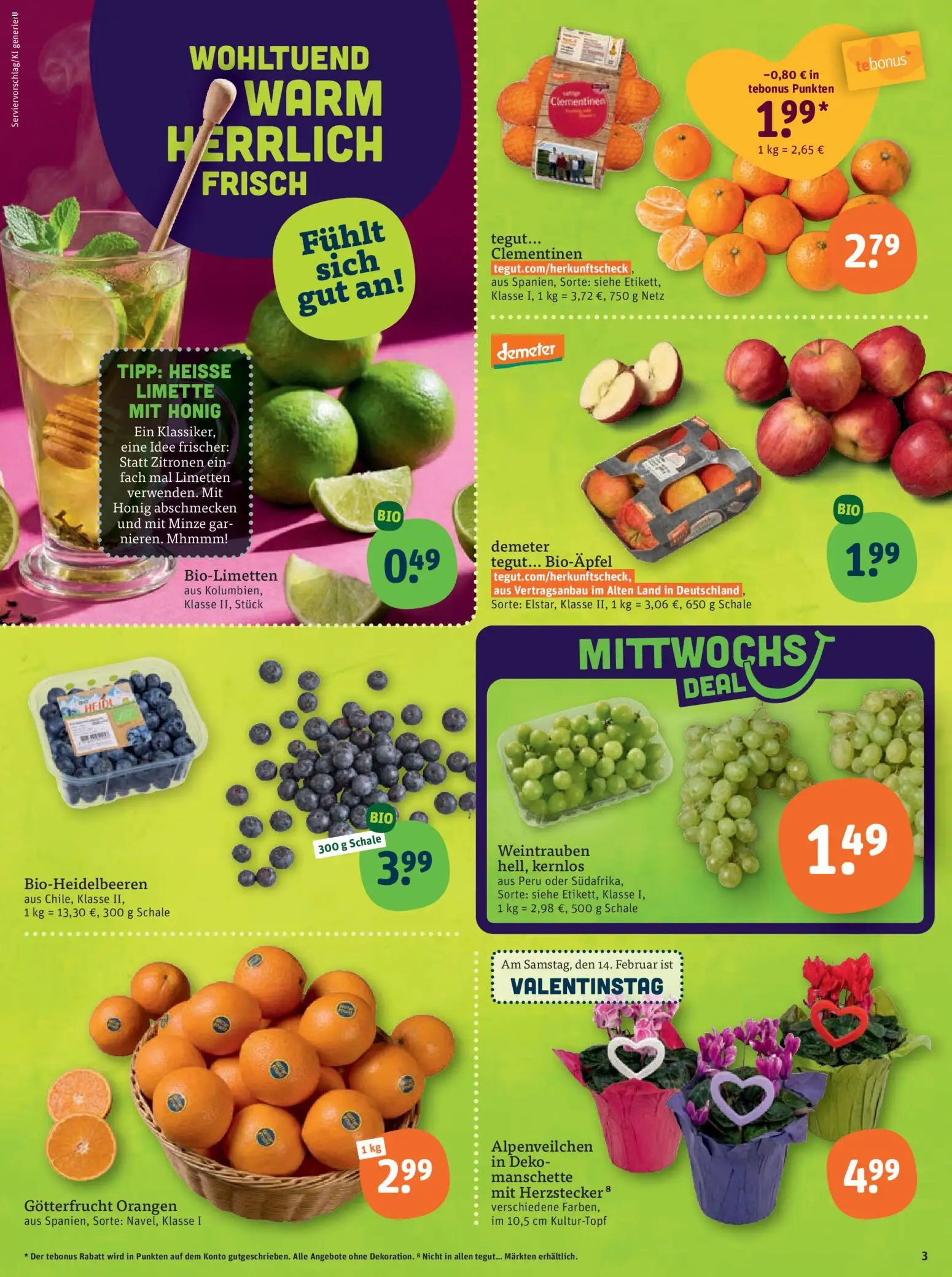 Tegut Prospekt 	 – gültig ab 09.02.2026 | Seite: 5