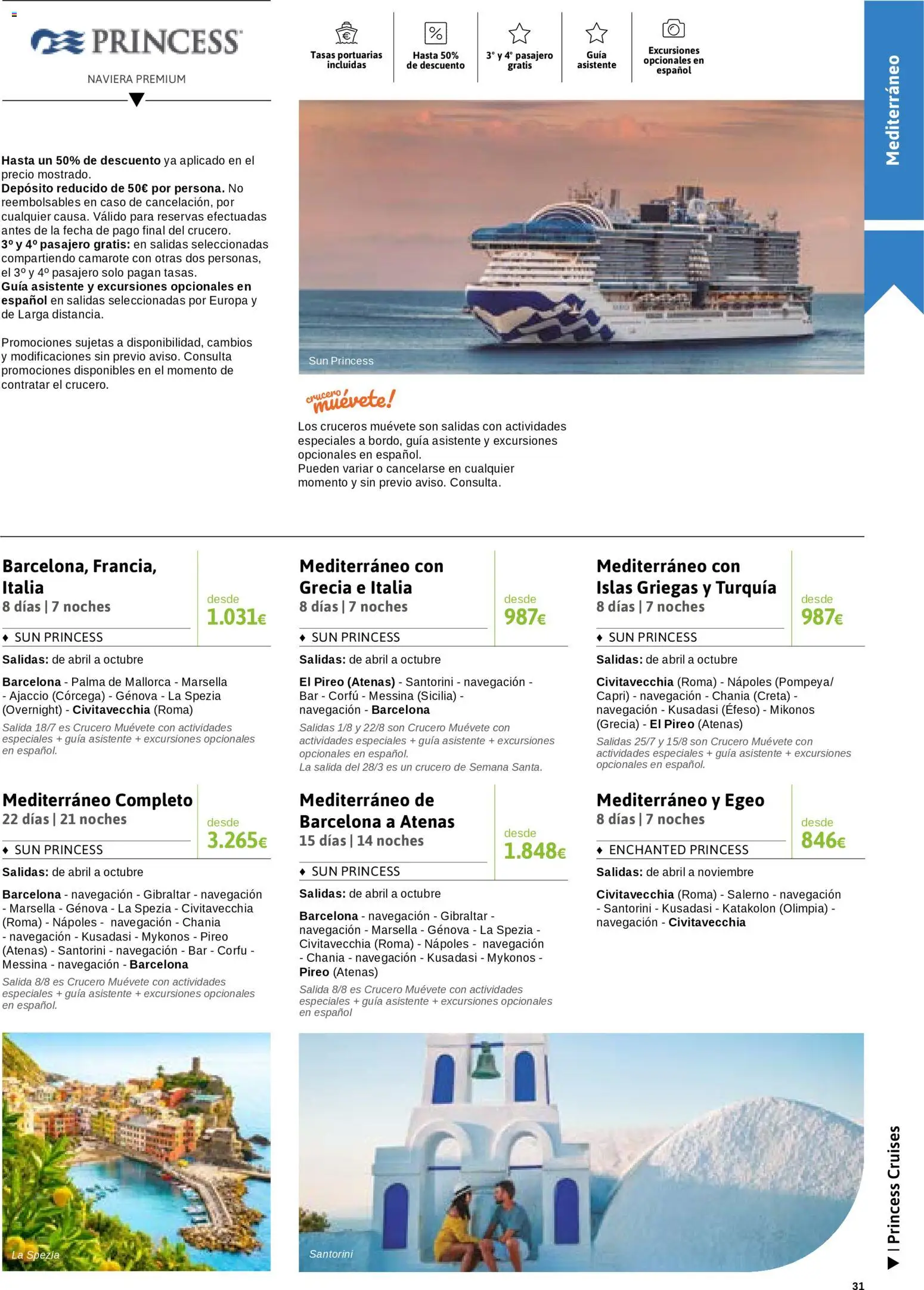 Viajes El Corte Inglés Semana del Crucero │ válido desde el 07.01.2026 | Página: 32 | Productos: Navegación