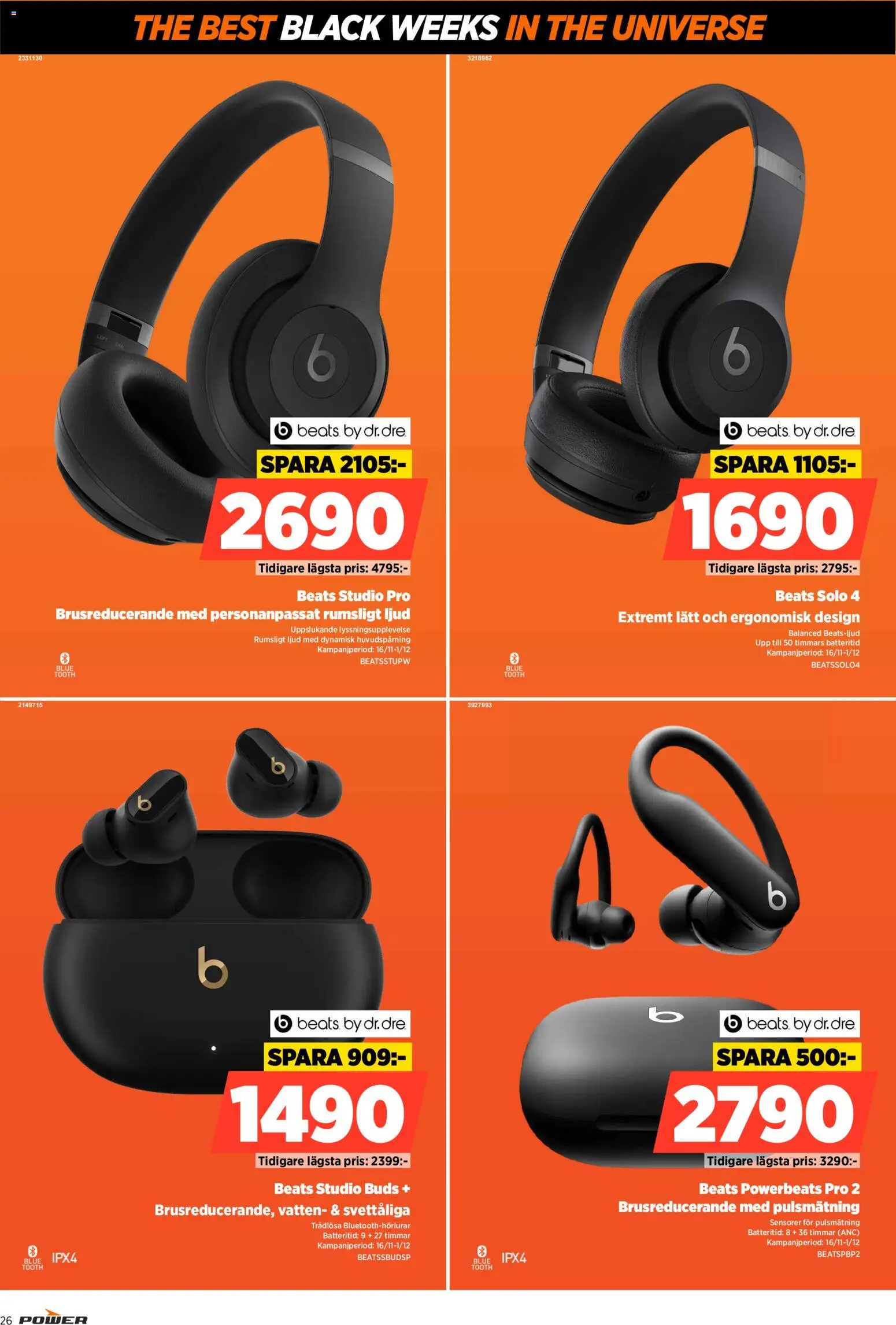 Power reklamblad aktuell från 24.11.2025 | Sida: 26