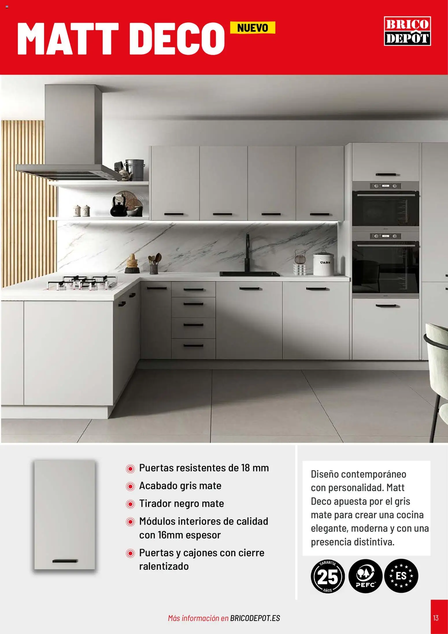 Brico Depôt Cocinas │ válido desde el 11.03.2026 | Página: 13 | Productos: Cocina