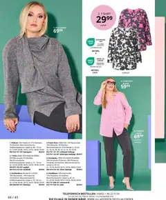 Ulla Popken Prospekt 	 ab 01.12.2025 gültig | Seite: 44 | Produkte: Bluse, Pullover, Hose